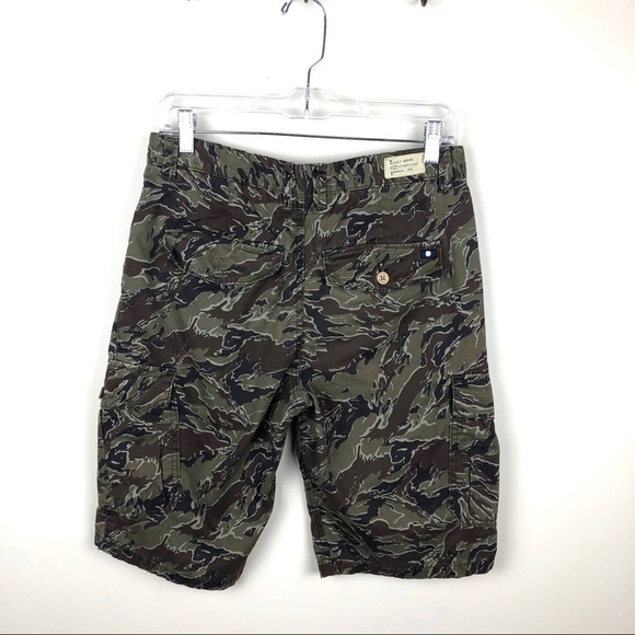 Lucky Brand Camo Tiger Stripe Cargo Shorts 16 - Picture 4 of 7